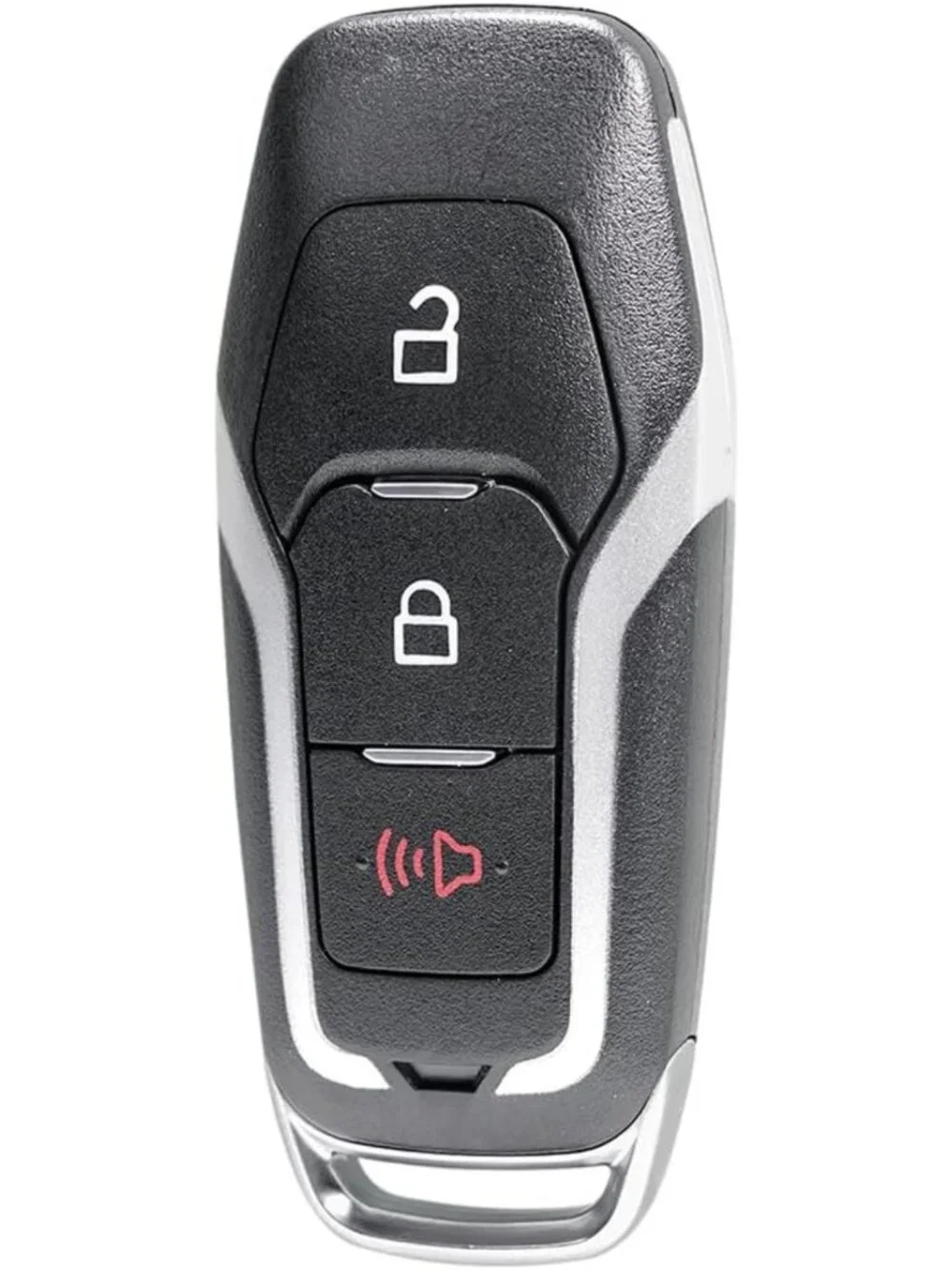 3-Button Key Fob Cover Shell Case Replacement for Ford F-150, Explorer 2015-2017